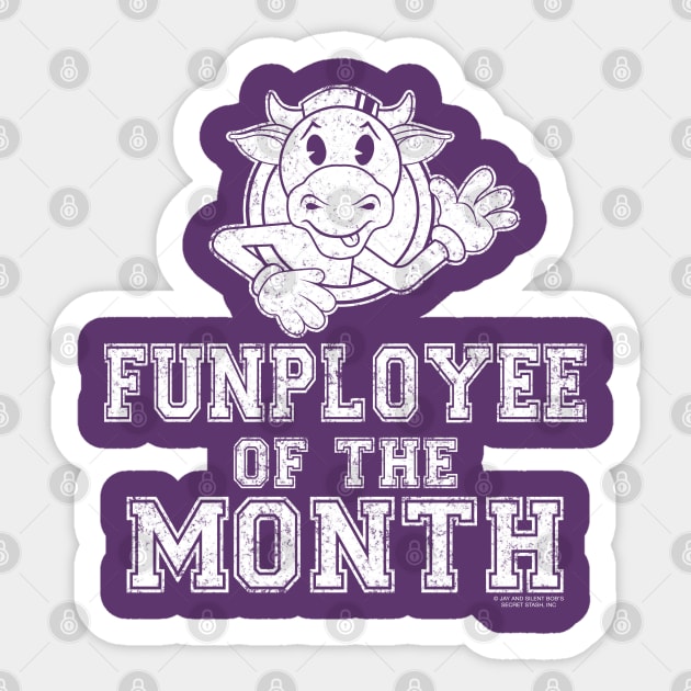 Funployee of the Month Sticker by JCoulterArtist